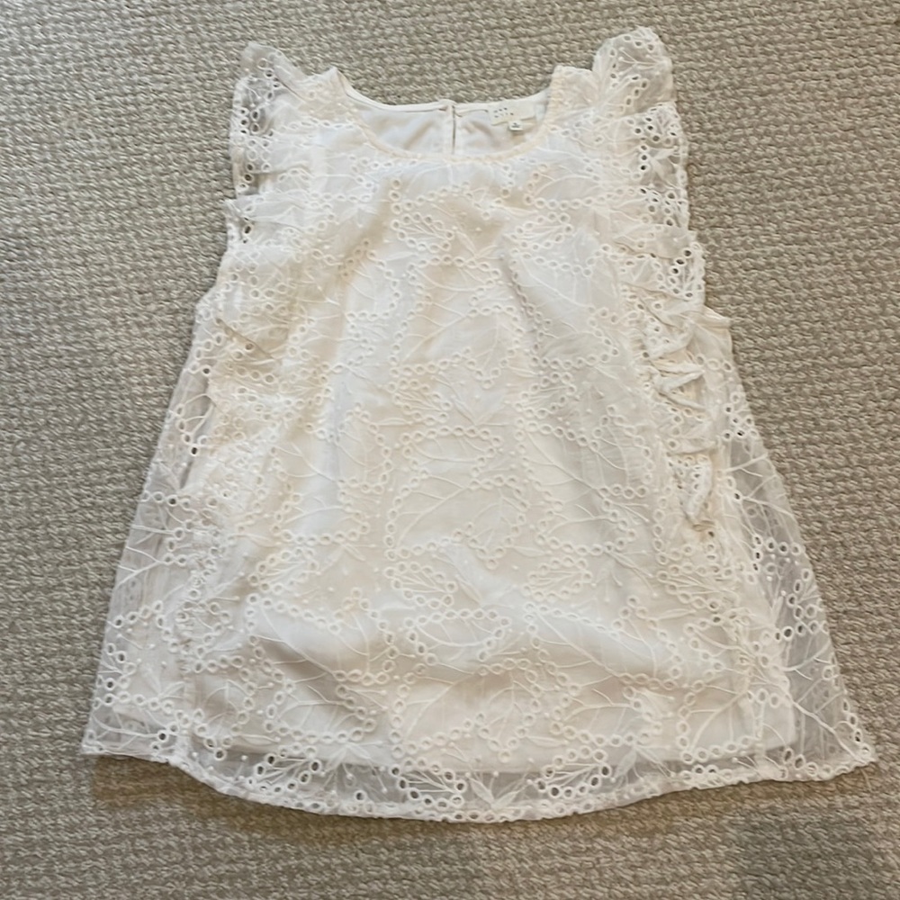 Ruffle sleeve top